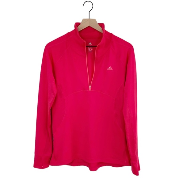 Adidas Hot Pink Climalite Pullover - Picture 2 of 9